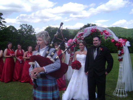 Scott and Kristy's wedding
