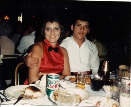 my wife cathy and myself 1987