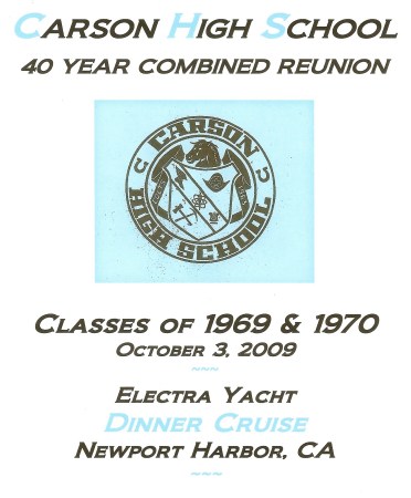 40th Year Reunion Combined Class' of 69 & 70
