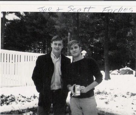 Joe and Scott 1966