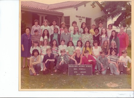 Woodlawn 6th Grade 1973-74