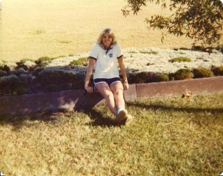 Diane at the park 1978