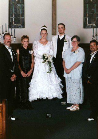 Son's wedding 2002