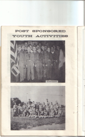 Booklet from 41st Birthday American Legion