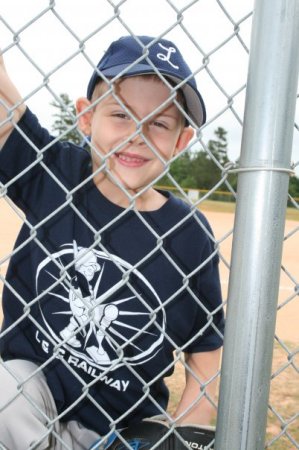 Lance at T-ball