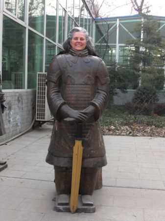 Soldier in Xian, China