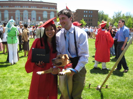 Diane's graduation from Wesleyan