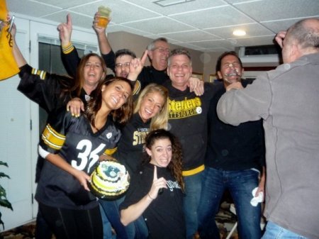 My family die hard Steeler Fans, YES 6X Champs