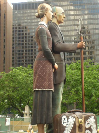 American Gothic - downtown Chicago