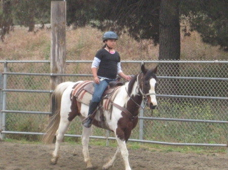 Horse backriding