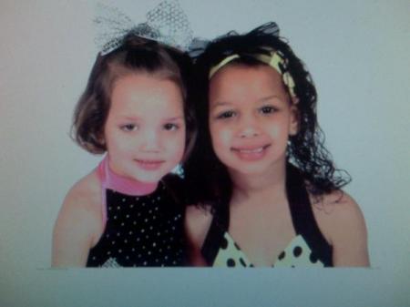 My Granddaughters Tavayla and Ivoryona