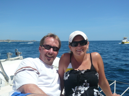My husband and I in Cabo Mar 2009