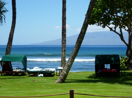 Our beautiful view in Maui