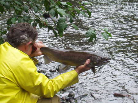 Fishing in Eagle Creek