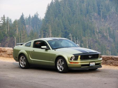 On Crater Lake Rim Drive