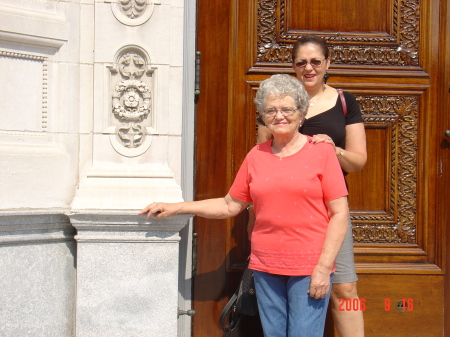 Mom and I - Boston, MA  2007