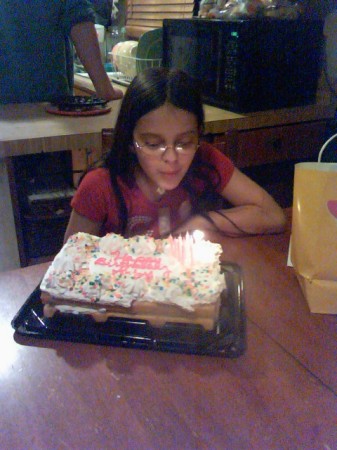 Abby Keziah's 10th. birthday..March 30