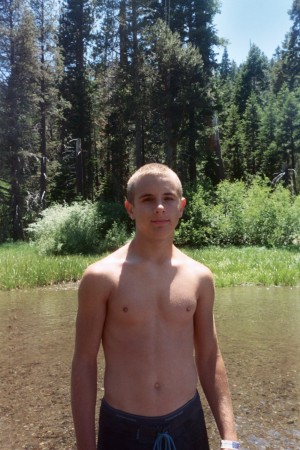 Jake - on the Truckee River . . .