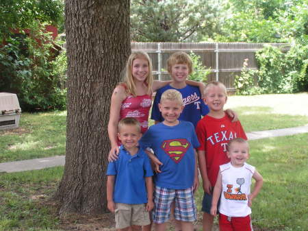 The grandkids on July 4th
