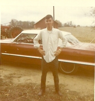 Tommy Corley with his 1963 Impala