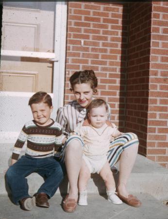 Mom, Me and little brother Tom