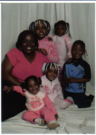 Five of my grandchildren, I've got six.