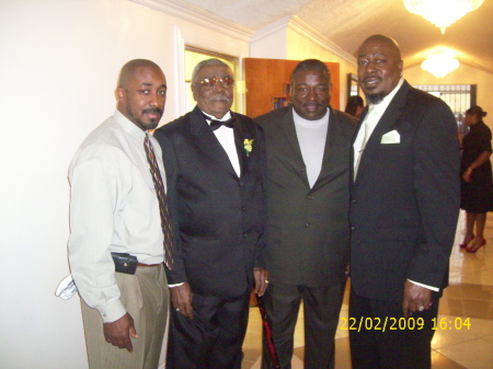 My dad & brothers