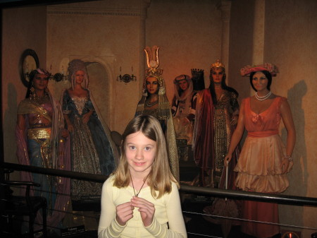 Julia at the Wax Museum