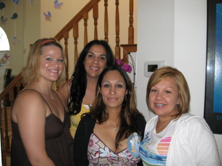 Becky, Mercedes, Nancy and me