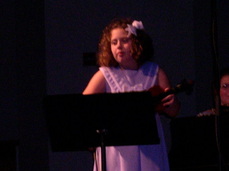 Abigails violin recital 12/08