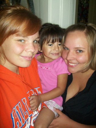 My neice, my cousin, and me :)