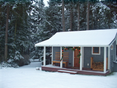 Martin's new sauna