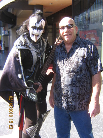Kiss Rocks Hollywood Blvd.