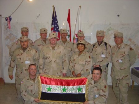 1st Rotation, Camp Babylon, Iraq-  October '03