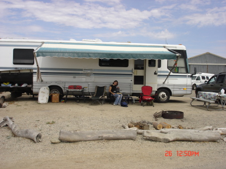 "Nelliebelle" the RV at Pt. Mugu, CA