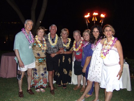 The group in Hawaii