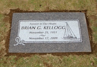 Brian's Grave Marker