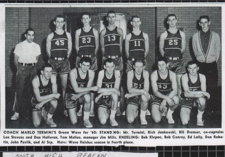 HNS 1960 basketball