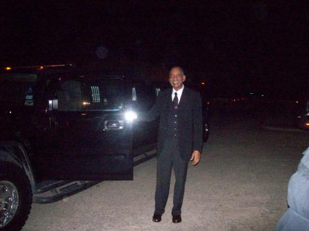 Our  Limo driver Mr. Ben!!!