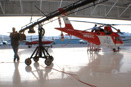 Shooting IHC commercial 2009