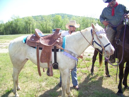 my horse Choctaw and my brother Slim