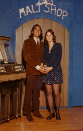 With Mike Bonnot at Homecoming 1971