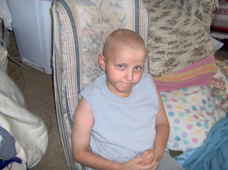 Daryn my Grandson with brain cancer