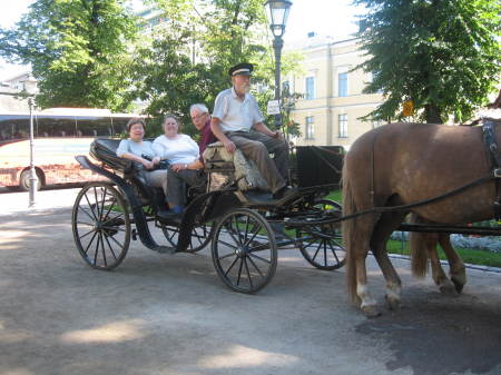 Touring Helsinki, Finland