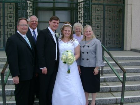 Daughter Jennifer's wedding