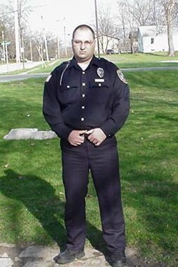 David in his uniform