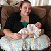 Auntie Caitlin with Emma 1/09