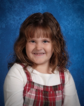 Elizabeth's School picture Kindergarden