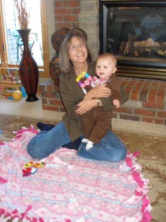 Wife Judy and son's youngest Tessa