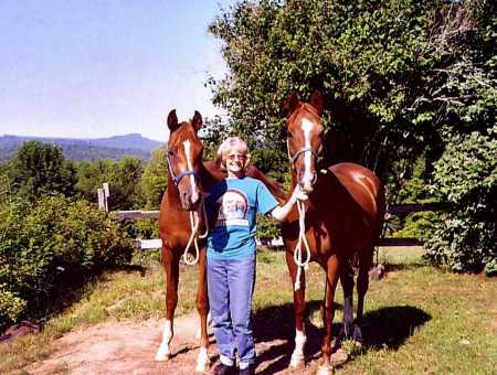 Patty Probert Gott and horses